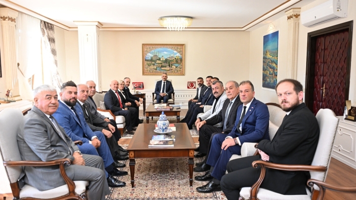 MHP EDİRNE İL YÖNETİMİNDEN VALİ YUNUS SEZER’E ZİYARET