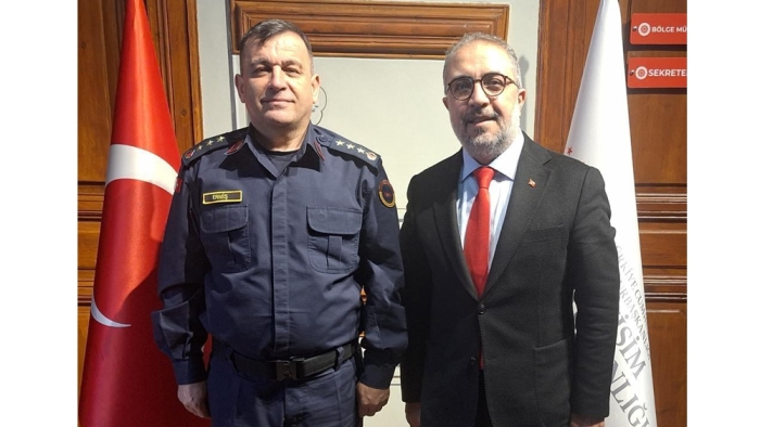 ERMİŞ, İLETİŞİM BAŞKANLIĞI EDİRNE BÖLGE MÜDÜRÜ ARAR'I ZİYARET ETTİ