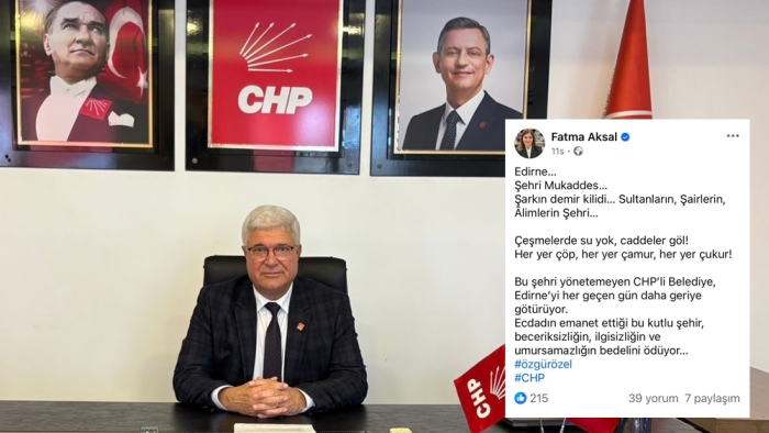 BALKANLI: “FATMA AKSAL HALKI YANILTIYOR”