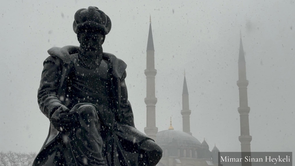 “Sultanların Şehri-Şehirlerin Sultanı” Edirne’mizden kar manzaraları…☃️❄️🌨️