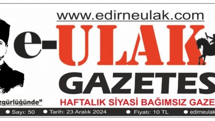 Edirne Ulak Gazetesi 50. Sayı