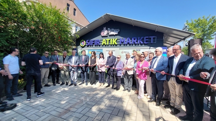 SIFIR ATIK MARKET HİZMETE AÇILDI