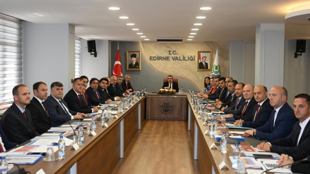 BAKAN TEKİN İL DEĞERLENDİRME TOPLANTISINA BAŞKANLIK ETTİ