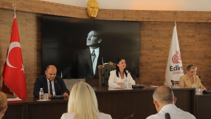 EDİRNE BELEDİYE MECLİSİ EYLÜL AYI OLAĞAN TOPLANTISI GERÇEKLEŞTİRİLDİ