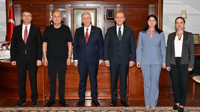 BAŞKAN GENCAN’DAN MANSUR YAVAŞ’A DESTEK ZİYARETİ