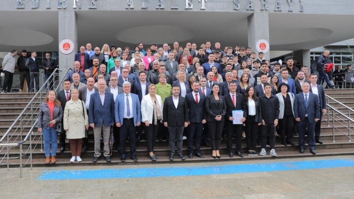 CHP MERKEZ İLÇE BAŞKANI VOLKAN AKGÜNGÖR MAZBATASINI ALDI