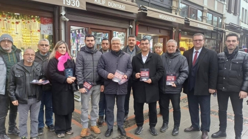 CHP EDİRNE ÖRGÜTÜ TAM KADRO SAHADA