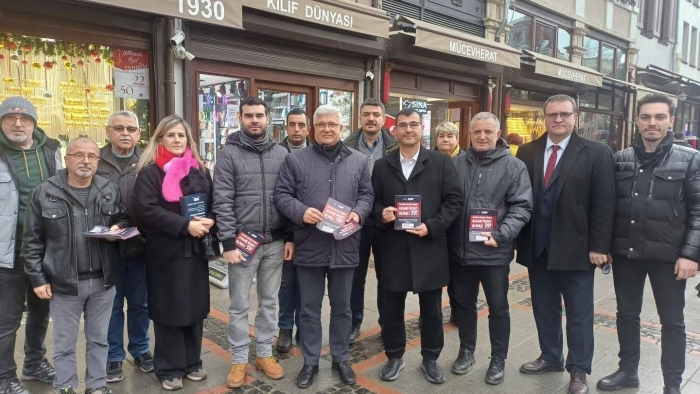 CHP EDİRNE ÖRGÜTÜ TAM KADRO SAHADA