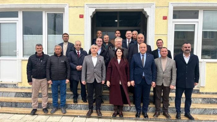 CHP’Lİ BAŞKANLAR KÜPLÜ’DE BİR ARAYA GELDİ