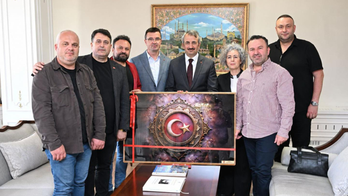 EDİRNE GAZETECİLER DERNEĞİ’NDEN VALİ YUNUS SEZER’E ZİYARET