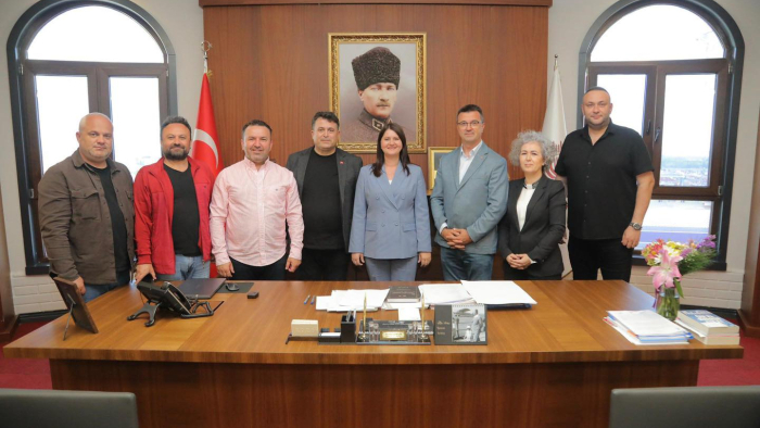 EGD’DEN BAŞKAN FİLİZ GENCAN’A ANLAMLI ZİYARET