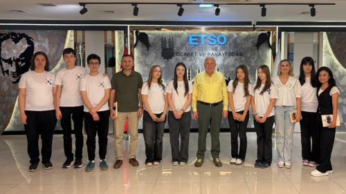 FEN LİSESİ ÖĞRENCİLERİNDEN ETSO’YA ÖZEL ZİYARET