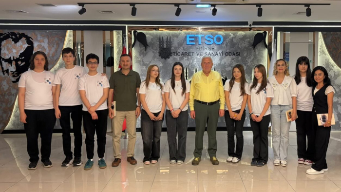FEN LİSESİ ÖĞRENCİLERİNDEN ETSO’YA ÖZEL ZİYARET