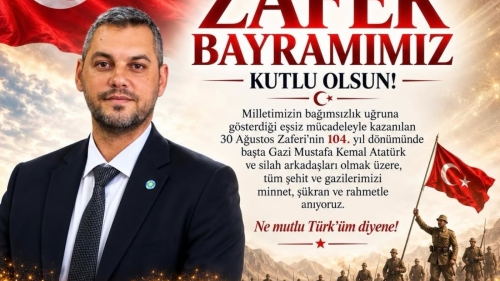 ŞAHİN: “NE MUTLU TÜRK’ÜM DİYENE!”