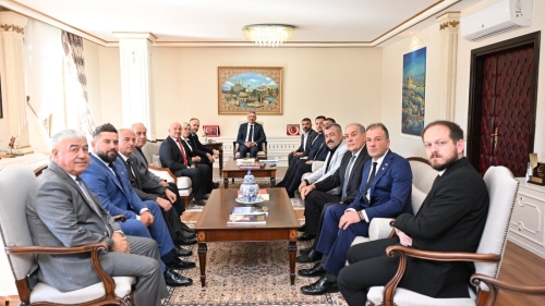 MHP EDİRNE İL YÖNETİMİNDEN VALİ YUNUS SEZER’E ZİYARET