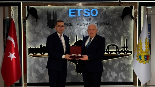 KOSOVA İSTANBUL BAŞKONSOLOSU DREN ZEKA’DAN ETSO’YA ZİYARET