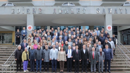 YENİ PARTİ EDİRNE İL BAŞKANI BALKANLI MAZBATASINI ALDI