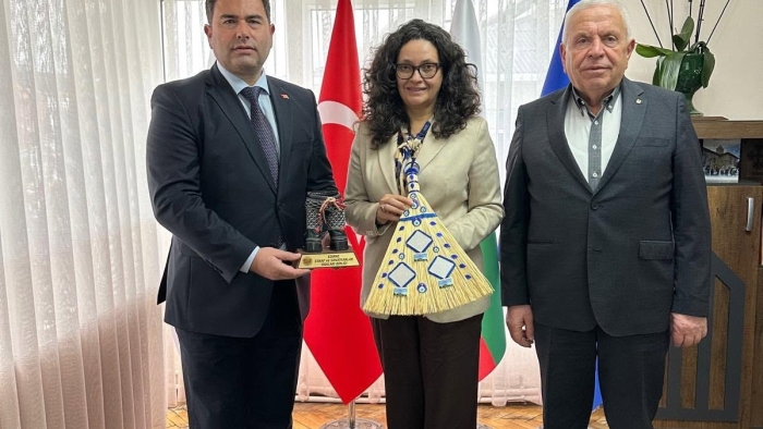 ETSO VE EDESOB BAŞKANLARINDAN RADOSLAVA KAFEDZHİYSKA ZİYARET