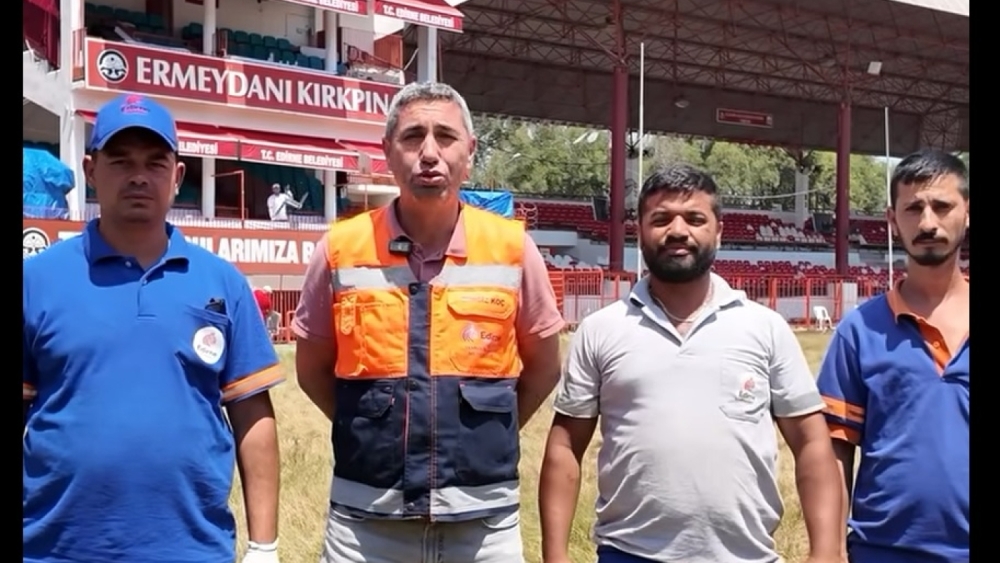 KIRKPINAR SONRASI 120 TON ATIK TOPLANDI