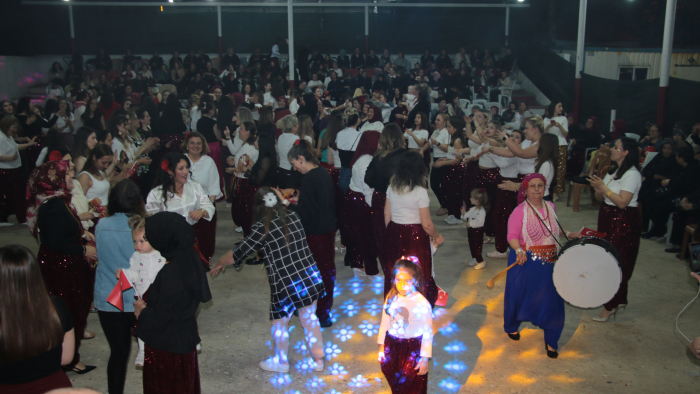 GEÇKİNLİ KÖYÜ ŞALVAR GECESİ RENKLİ GÖRÜNTÜLERE SAHNE OLDU
