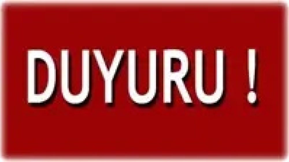 EDİRNE BELEDİYESİ ULAŞIM HİZMETLERİ MÜDÜRLÜĞÜ'NDEN DUYURU