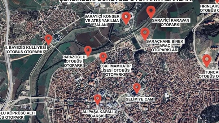 KAKAVA- HIDIRELLEZ ŞENLİKLER İÇİN OTOPARKLAR HAZIR