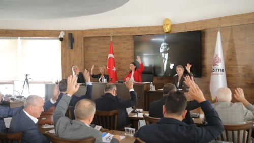 EDİRNE BELEDİYE MECLİSİ EKİM AYI OLAĞAN TOPLANTISI GERÇEKLEŞTİRİLDİ