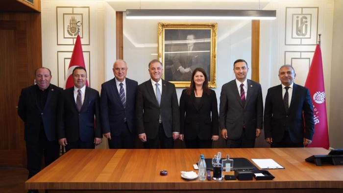 BAŞKAN GENCAN’DAN İSTANBUL’DA ALTYAPI VE İTFAİYE TEMASLARI