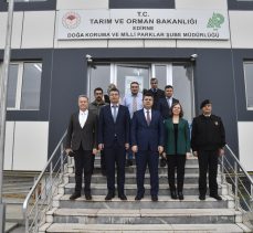 Vali Kırbıyık kurum ziyaretlerini sürdürüyor