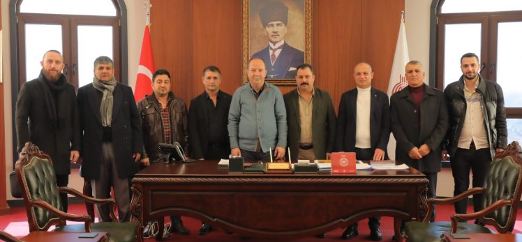 BAT-MAR’dan Başkan Gürkan’a ziyaret