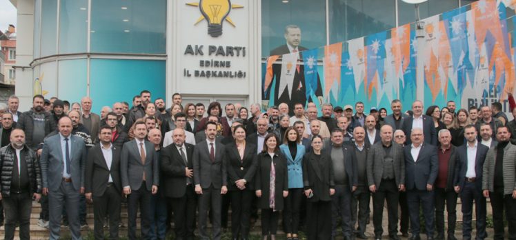 Ak Parti Edirne Milletvekili Adayları tanıtıldı