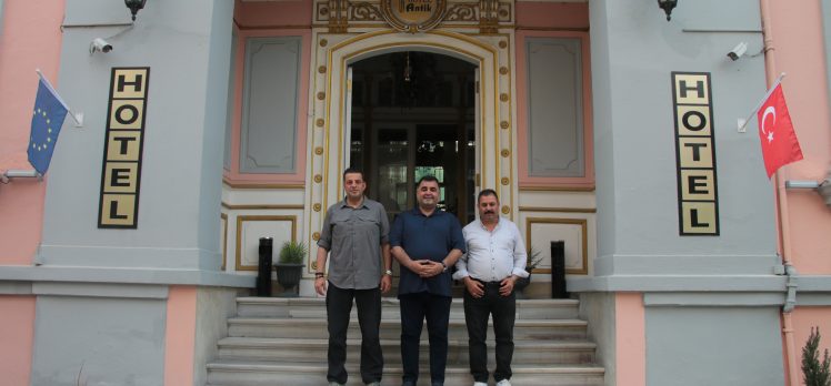 TÜRSAB Başkan Yardımcısı Günaydın’dan Edirne Antik Hotel’e ziyaret