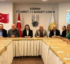 Cumhur İttifakı Edirne Belediye Başkan Adayı Belgin İba, çalışmalarına devam ediyor