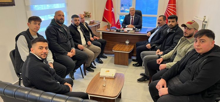 Edirne BAT-MAR’DAN CHP Merkez İlçe Başkanı Balkanlı’ya ziyaret