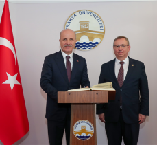 YÖK Başkanı Prof. Dr. Erol Özvar, Rektör Tabakoğlu’nu ziyaret etti