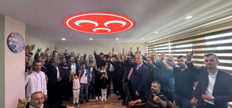 MHP Edirne İl Başkanlığı’nda yoğun katılım ile bayramlaşma