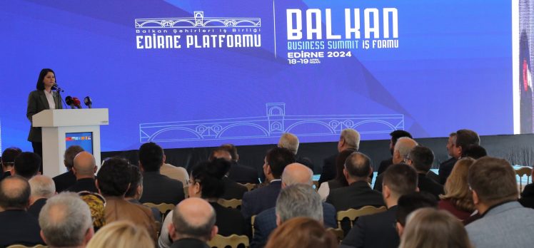 Belediye Başkanı Av. Filiz Gencan Akın, Balkan İş Forumu’na katıldı