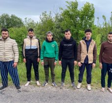 6 düzensiz göçmen yakalandı