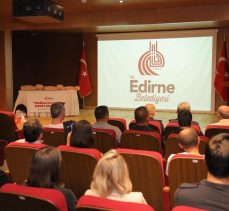 Edirne Belediyesi personelleri ilk yardım sertifikalarını aldı