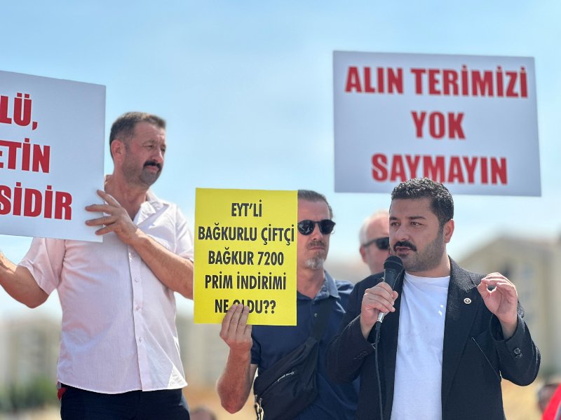 CHP’li Yazgan, Keşan’daki çiftçi eyleminde iktidara seslendi:‘Tarım Yasası’nı uygulayın’ ‘Yüzde 1’i çiftçiye verin’