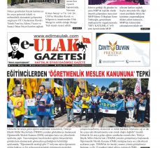 Edirne Ulak Gazetesi 39. Sayı