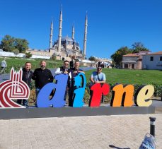 Almanya’dan geldiler, Edirne’ye hayran kaldılar